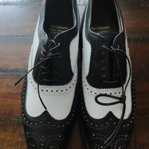 Allen Edmonds (sz 10 B) Wingtip Golf Shoes